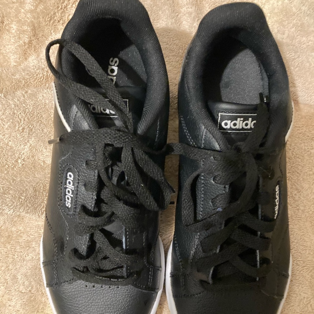 Adidas leather shoes. Womens size 8